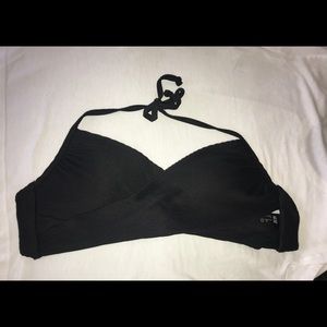 H&M black bikini top
